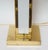 Metal Mid 20th Century Mid-Century Modern Italian Brass and Ivory Table Lamps in the Style of Romeo Rega - a Pair For Sale - Image 7 of 13