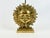 Vintage Brass Sun Face Door Stopper, 1970s For Sale - Image 6 of 12
