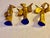 Gold Vintage Set of 3 Japanese Women Dancers For Sale - Image 8 of 10