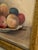 1900 - 1909 Victorian Fruit Bowl Still Life Watercolor signed and dated “Johnston, 1900” For Sale - Image 5 of 6