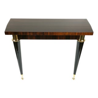 Mid-Century Modern French Rosewood Console Table, 1960s For Sale