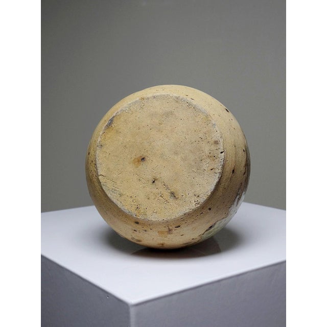 Small Japanese Double-Walled Ceramic Sake Flask from Iga, 1950s For Sale - Image 14 of 15