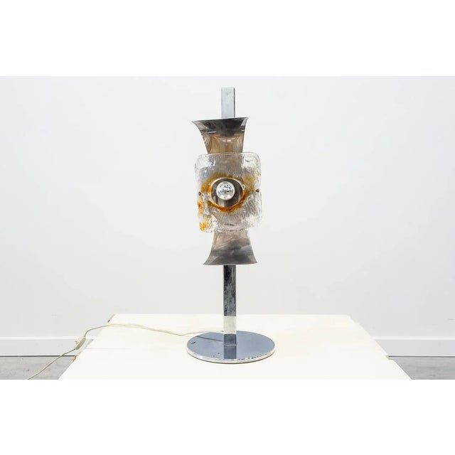Table Lamp in Murano Glass, 1970s For Sale - Image 4 of 8