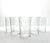 1910s Antique Fostoria Lotus 5 Etched Optic Highball Tumbler Glasses 4 1/8” 10oz Good antique condition. No chips, cracks,...