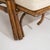 Cream Pair of Faux Bamboo Reclining Armchairs With Bouclé Upholstery Cream Mid 20th Century For Sale - Image 8 of 16