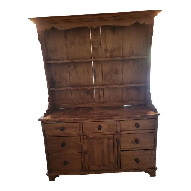 Antique Pine Dresser From England Chairish