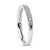 Haus of Brilliance 14K White Gold 1/4 Cttw Round Diamond Milgrain Wedding Band (I-J Color, SI2-I1 Clarity) - Size 9 For Sale - Image 4 of 6