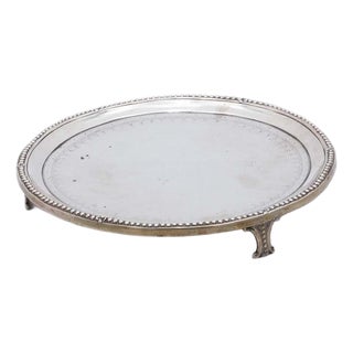 Plain Silver Ticket Box with Engraving For Sale