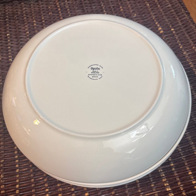 Cabin Spode Winters Eve Pasta Bowls - Set of 3 For Sale - Image 3 of 3