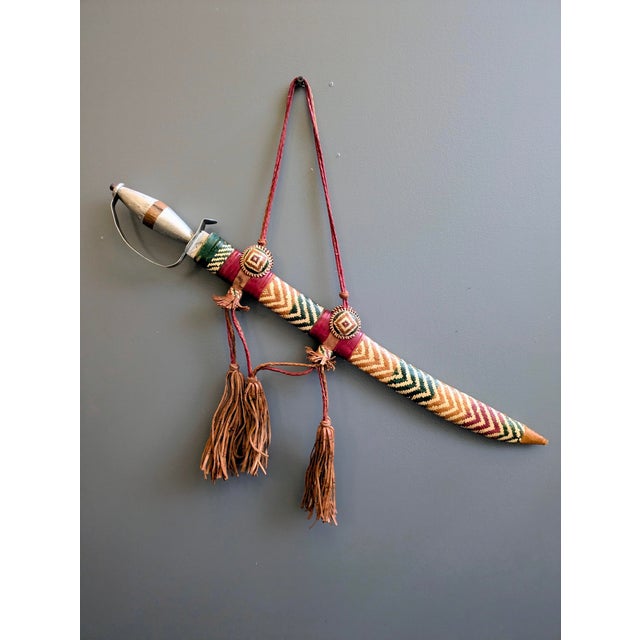 Metal 1940s-1950s West African Ceremonial Mandinka/Mandingo Swords For Sale - Image 7 of 12