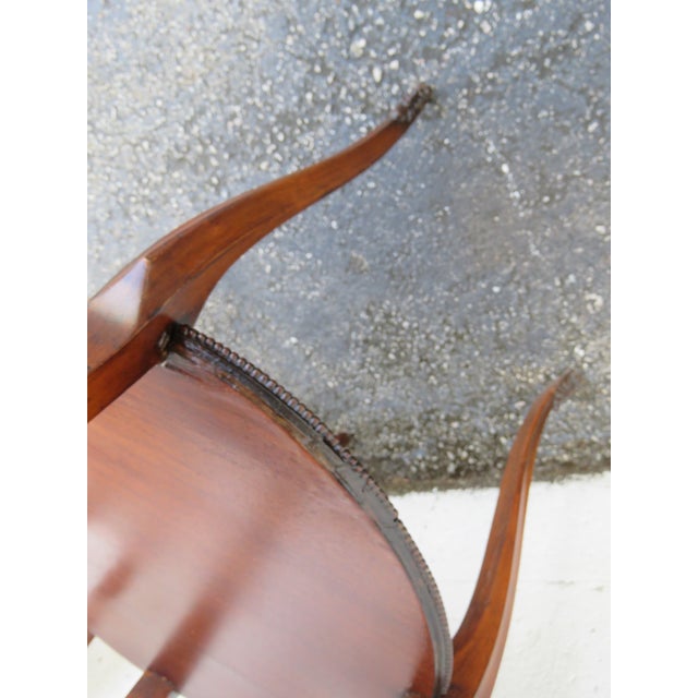 Late 1800s French Two Tiers Inlay Side End Tables a Pair 6105 For Sale - Image 17 of 18