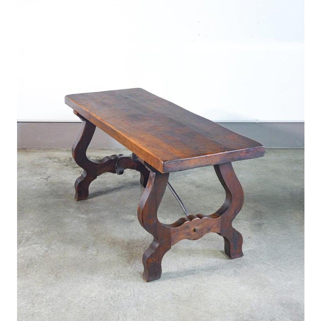 Refectory Table in Walnut For Sale - Image 15 of 16
