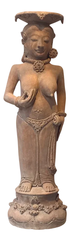 Indonesian Artist, Majapahit Era Figure, 1295-1500, Terracotta
