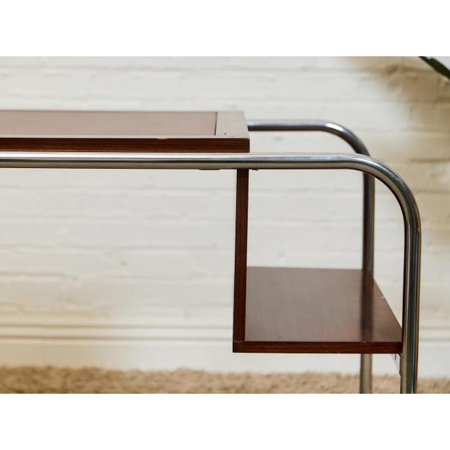 Mid 20th Century Ralph Lauren Tubular Wood Desk For Sale - Image 12 of 12