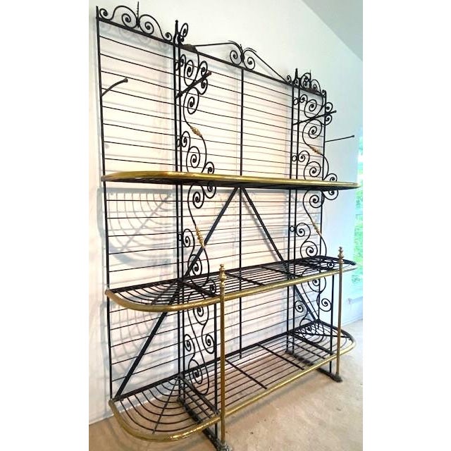 1900s Antique Paris France Bakers Rack For Sale In Saint Louis - Image 6 of 14