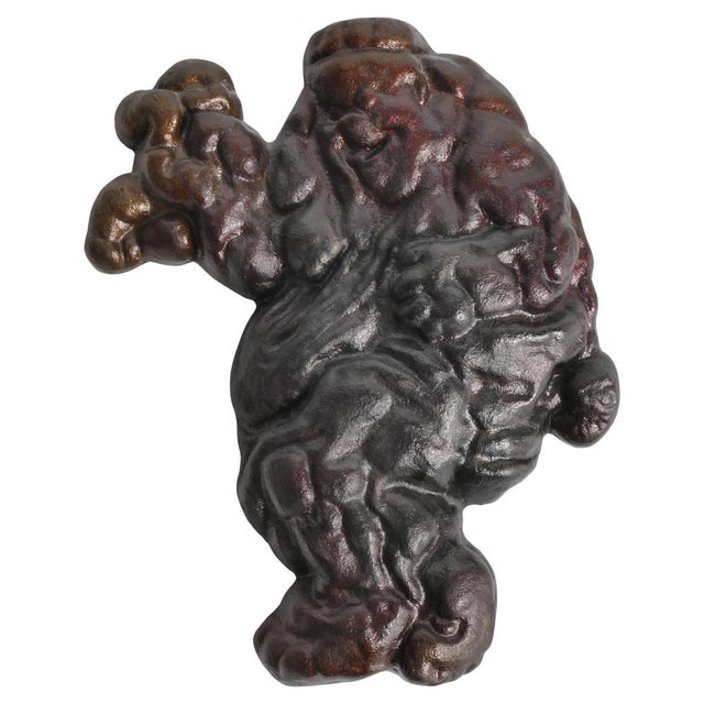 Cast Iron Relief of The Troll and the Princess by Christian Eriksson For Sale - Image 12 of 12