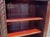 Burnt Umber Antique Mahogany 2 Door Bookcase With Rope Spiral Columns 1895 For Sale - Image 8 of 12