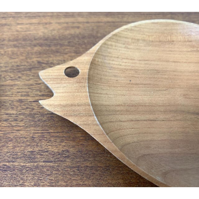 Wooden Fish Shaped Bowls, 1960s, Set of 5 For Sale - Image 13 of 18