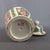Vintage Hand-Painted Potiche Porcelain Vase with Wooden Base, 1950s For Sale - Image 9 of 11