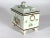 Traditional Unusual Swansea Prattware Pearlware Pottery Covered Botanical Tea Caddy Box For Sale - Image 3 of 11