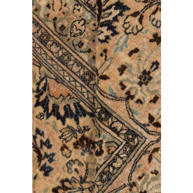 Antique rugs that were executed in the Meshad weaving center are considered the finest of the entire Khorassan province....