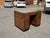 Mahogany Desk with Brass Handles, Panelled Sides and Rear For Sale - Image 13 of 15