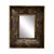 Late 20th Century Rustic Hand Painted Shadow-Box Wall Mirror For Sale - Image 13 of 13