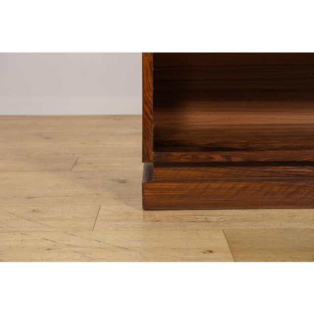 Art Deco Walnut Bookcase, Denmark, 1930s For Sale - Image 10 of 11