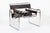 Metal Mid Century Dark Brown Leather Wassily Arm Chairs by Marcel Breuer for Knoll, Signed, 1960s For Sale - Image 7 of 13