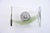Glass Wall Lamp with Green Glass Stripes from J. T. Kalmar, 1950s For Sale - Image 7 of 7