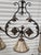 Metal Ironware International, Inc Victoria 3 Light Pendant Chandelier For Sale - Image 7 of 17