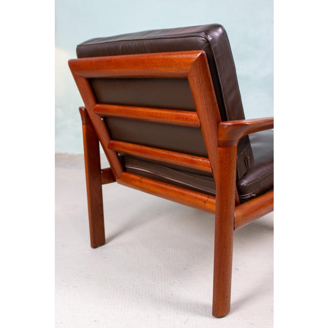 Mid-Century Teak Lounge Chairs by Sven Ellekaer for Komfort, 1960s, Set of 2 For Sale - Image 9 of 18