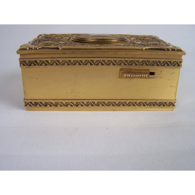 Filigree Singing Bird Box by K. Griesbaum, 1960s For Sale - Image 13 of 14