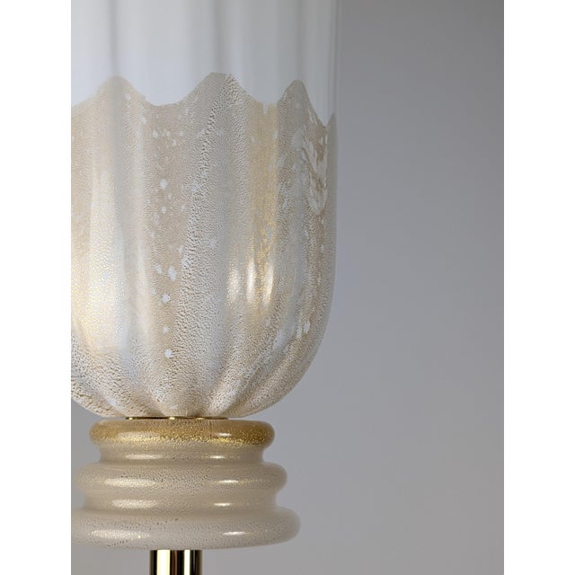 XII Apostoli Murano Glass Floor Lamp 24-KT Gold from Barovier and Toso, 2002 For Sale - Image 13 of 18