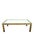 Wood 1990s Theodore Alexander Style Bamboo Faux Tortoiseshell Faux Goat Skin Large Regency Style Coffee Table For Sale - Image 7 of 12