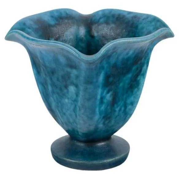 Ceramic Small Ceramic Vase with Organic Shape by Svend Hammershøi for Kähler, Denmark, 1930s For Sale - Image 7 of 7