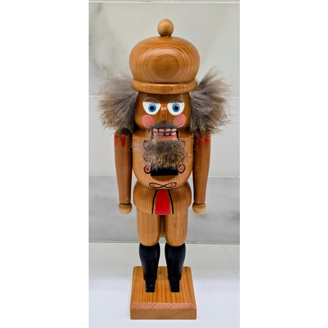 Bring Old World Christmas charm and whimsical German folk-art character to a mantel, holiday table, or collectible display...