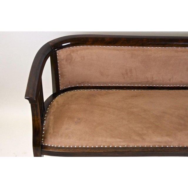 Art Nouveau Bentwood Bench, Austria, 1910 For Sale - Image 14 of 18
