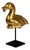 Antique Folk Art Giltwood Mythical Duck Sculpture, 1850 For Sale