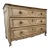 1800s Antique French Bleached Oak Wood Commode For Sale
