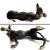 Life-Sized Italian Bronze Whippets Greyhounds - a Pair For Sale - Image 11 of 12