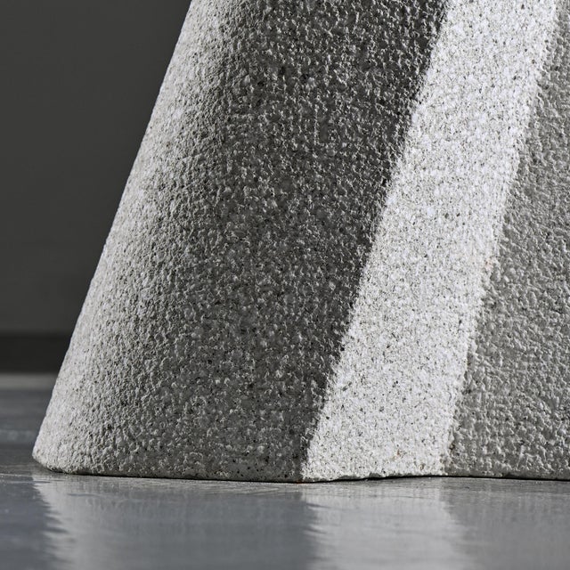 Robert Neuhauser, Geometric Sculpture, 1980s, Aerated Concrete For Sale - Image 15 of 18