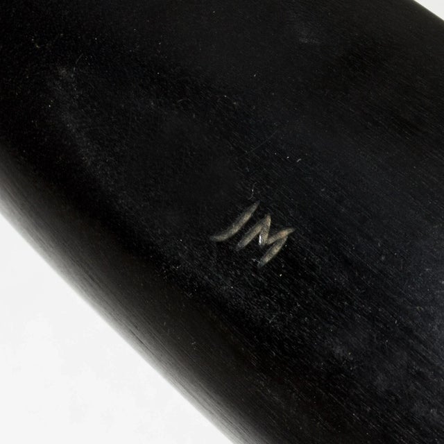 Wood Ebony Bowl by Johnny Mattsson, 1950s For Sale - Image 7 of 10