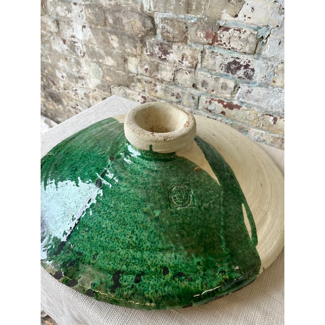 Green XL Half Green Half Natural Couscous For Sale - Image 8 of 9