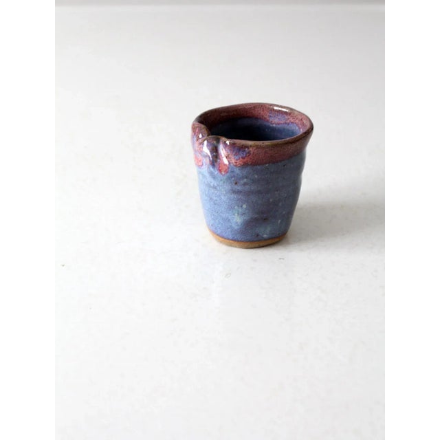 Vintage Studio Pottery Vase For Sale - Image 6 of 11