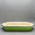 Contemporary Vintage Le Creuset Kiwi Green Stoneware Rectangular Baking Dish Casserole Baker For Sale - Image 3 of 7