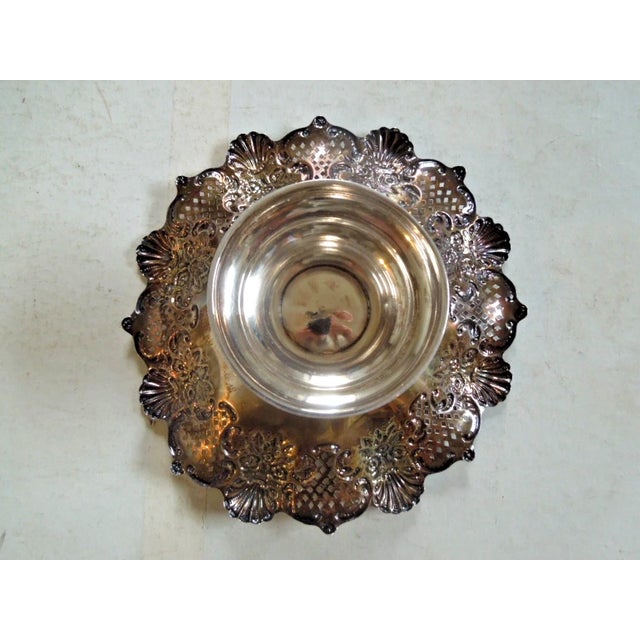 1923 Thomas Bradbury Sons of Glasgow Sterling Silver Compote 9.6 Ozt No Mono For Sale - Image 4 of 5