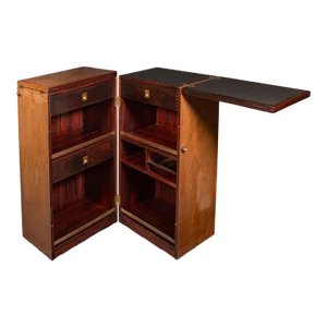 1960s Mid Century Vintage Metamorphic Cocktail Cabinet, Danish, Bar, Reno Wahl Iversen, Dyrlund