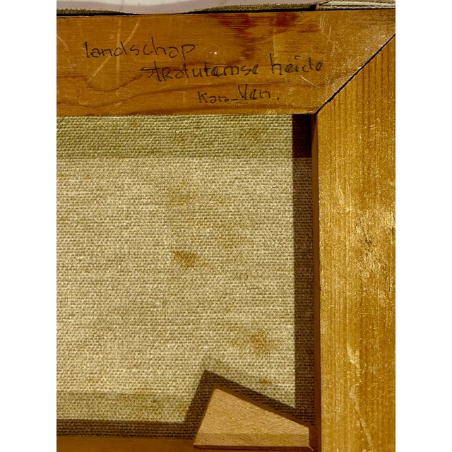 1980s Vintage Original Landscape Winter Frozen Lake Oil on Canvas Signed by the Artist For Sale - Image 5 of 8