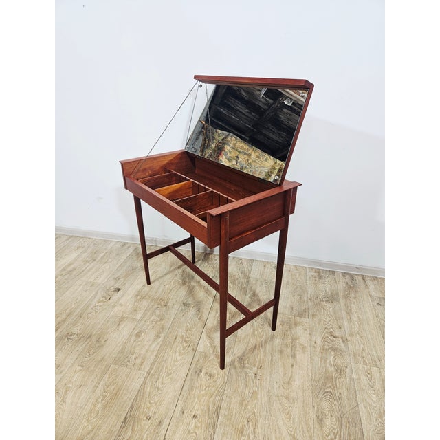 Vintage Scandinavian Teak Dressing Table, 1960s For Sale - Image 14 of 18